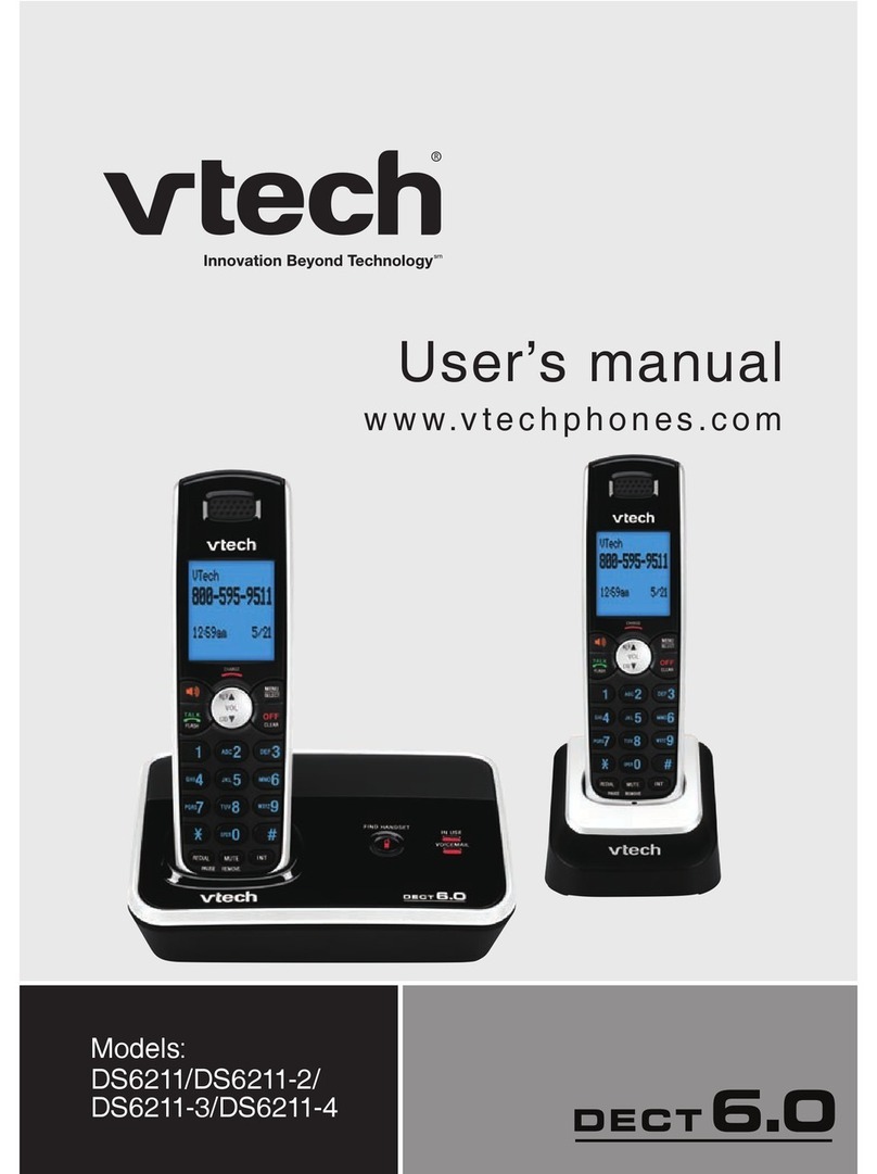 V-tech DS6211 user manual