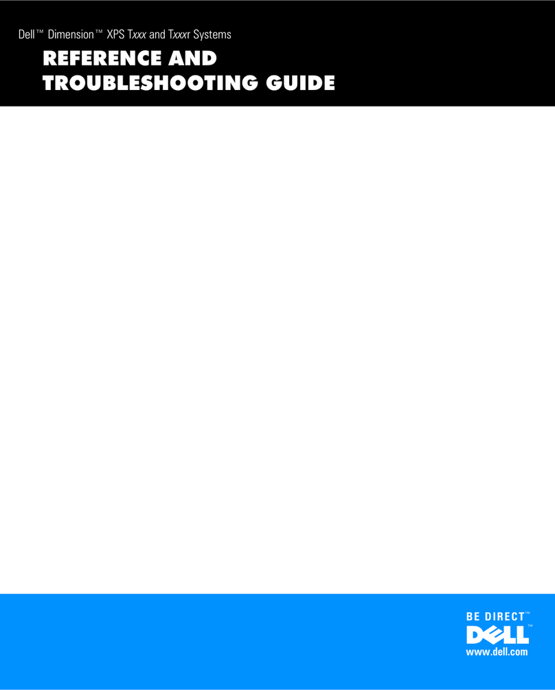 Dell Dimension XPS 50 User manual