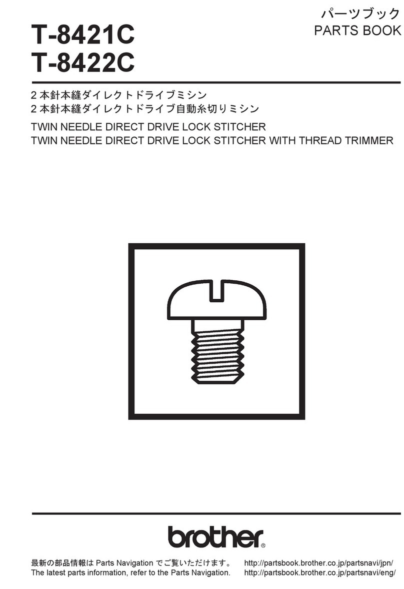 Brother T-8722C User manual