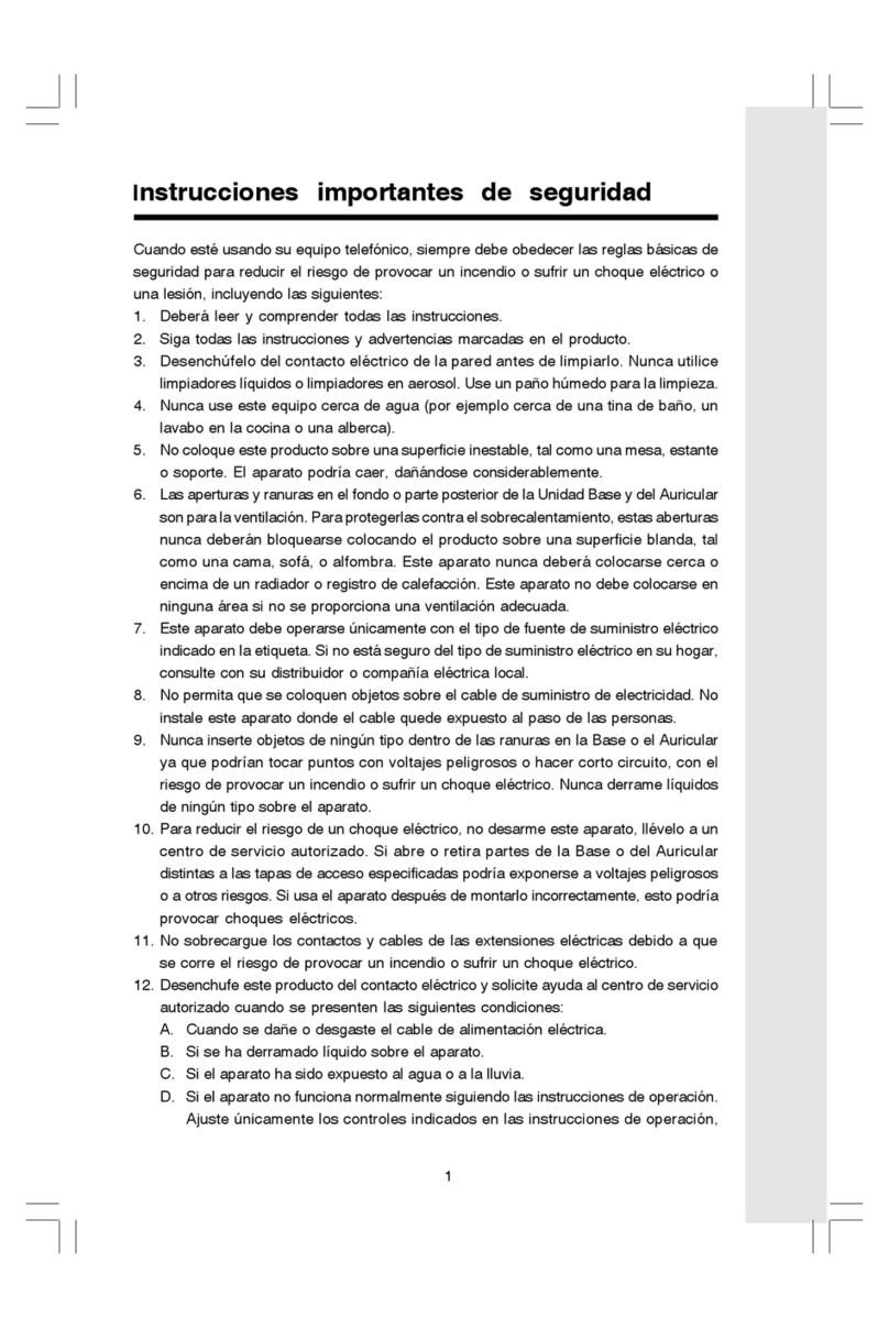 V-tech bs2652 user manual