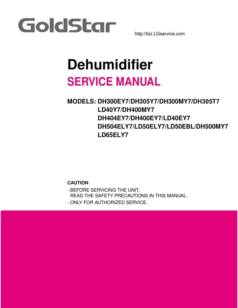 Goldstar DH305Y7 Service manual
