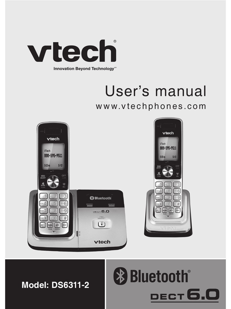 V-tech DS6311-2 User manual V-tech DS6311-2 User manual