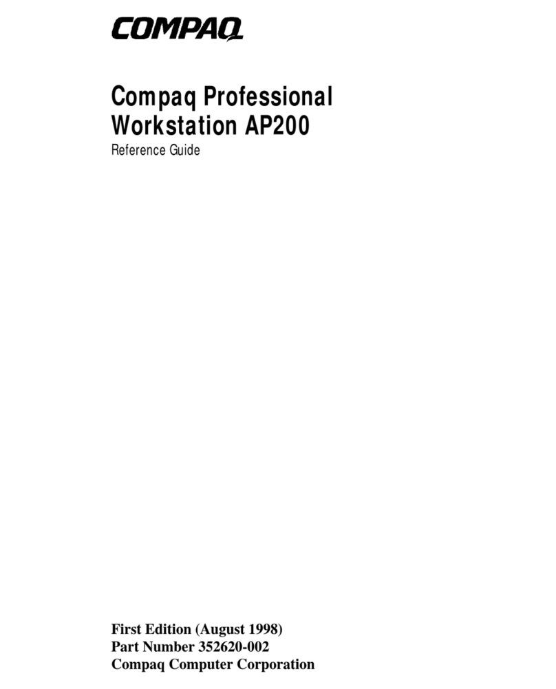 Compaq AP200 - Professional - 128 MB RAM reference guide