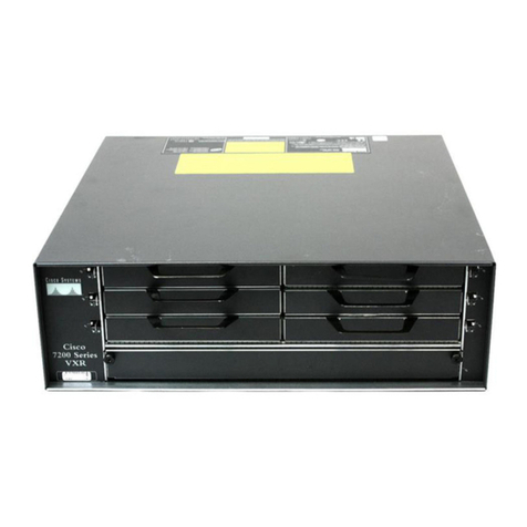 Cisco 7206 - VXR Router User manual