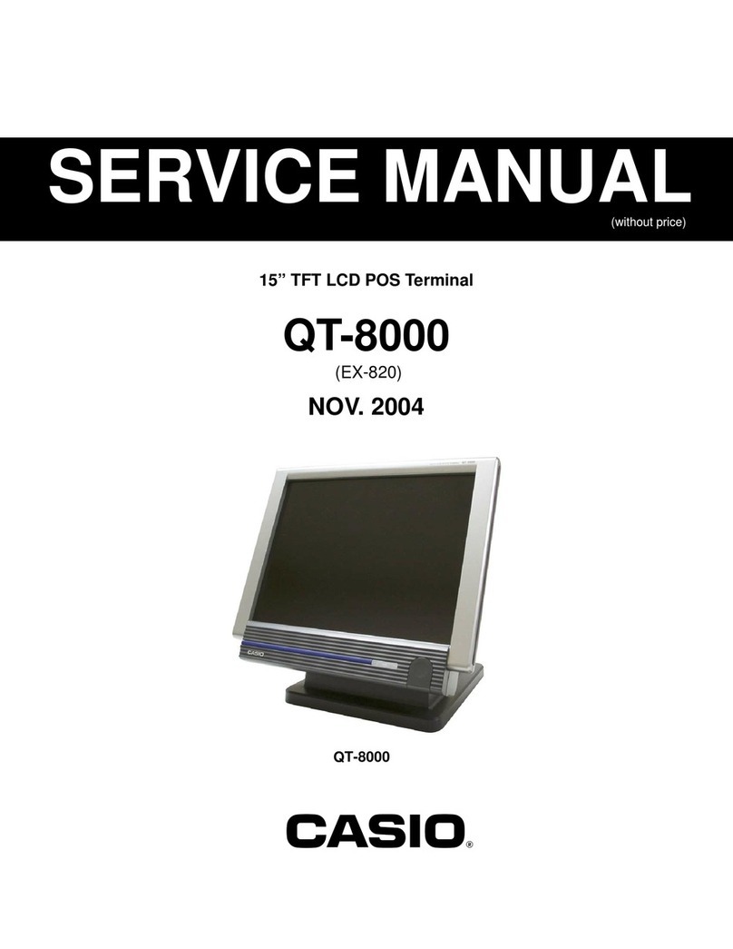 Casio QT-8000C User manual Casio QT-8000C User manual