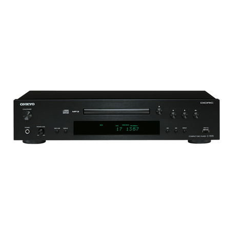 Onkyo C-7070 User manual