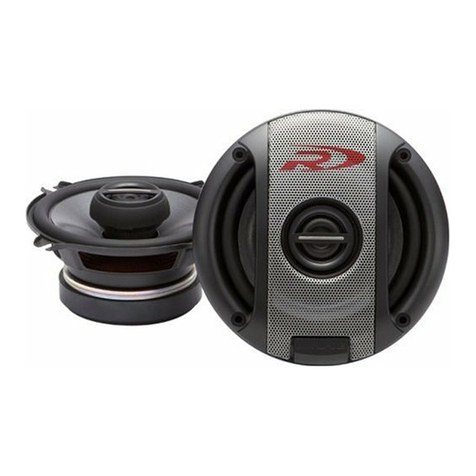Alpine SPR-17C - Type-R Car Speaker User manual