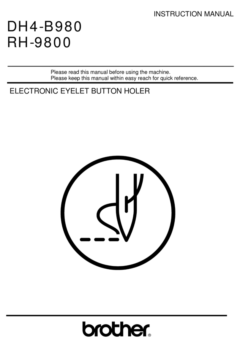 Brother RH-9800 User manual