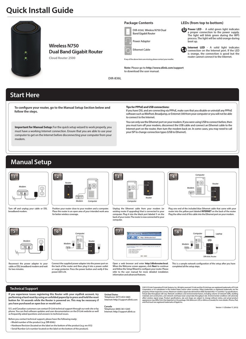 D-Link DIR-836L User manual D-Link DIR-836L User manual