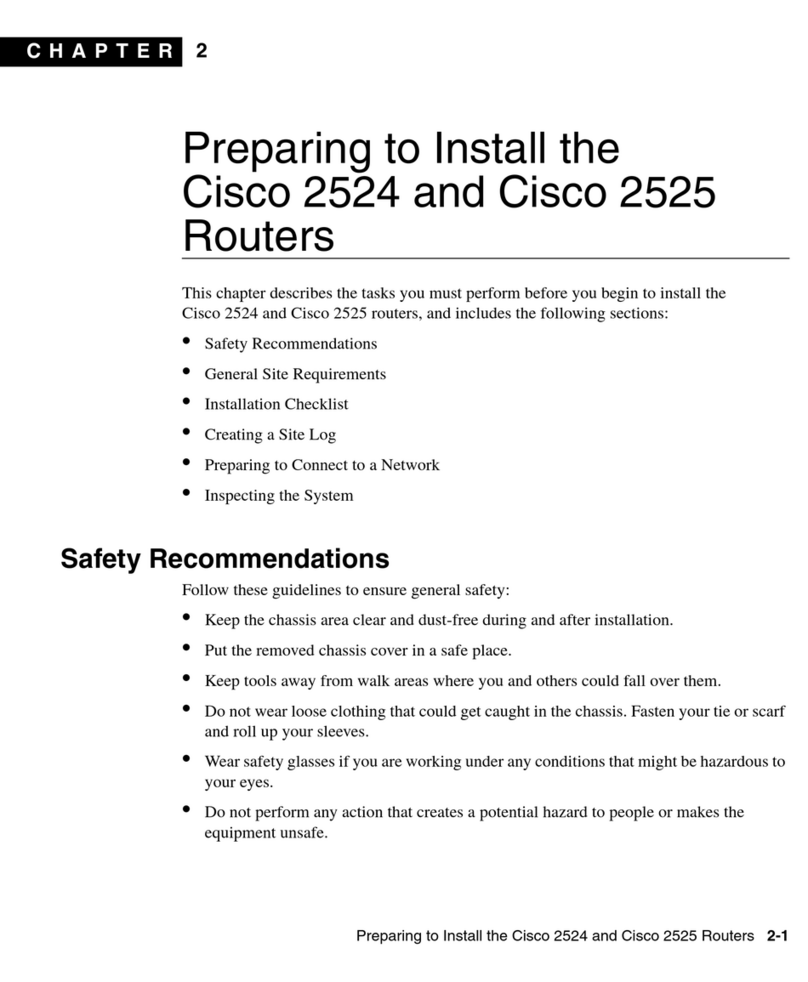 Cisco 2524 - Router - EN Instruction sheet