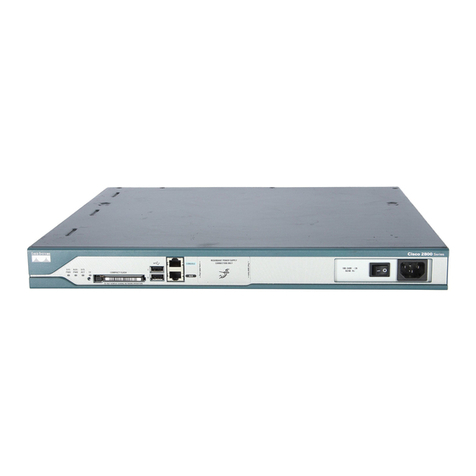 Cisco 2811 - Voice Security Bundle Router Installation instructions