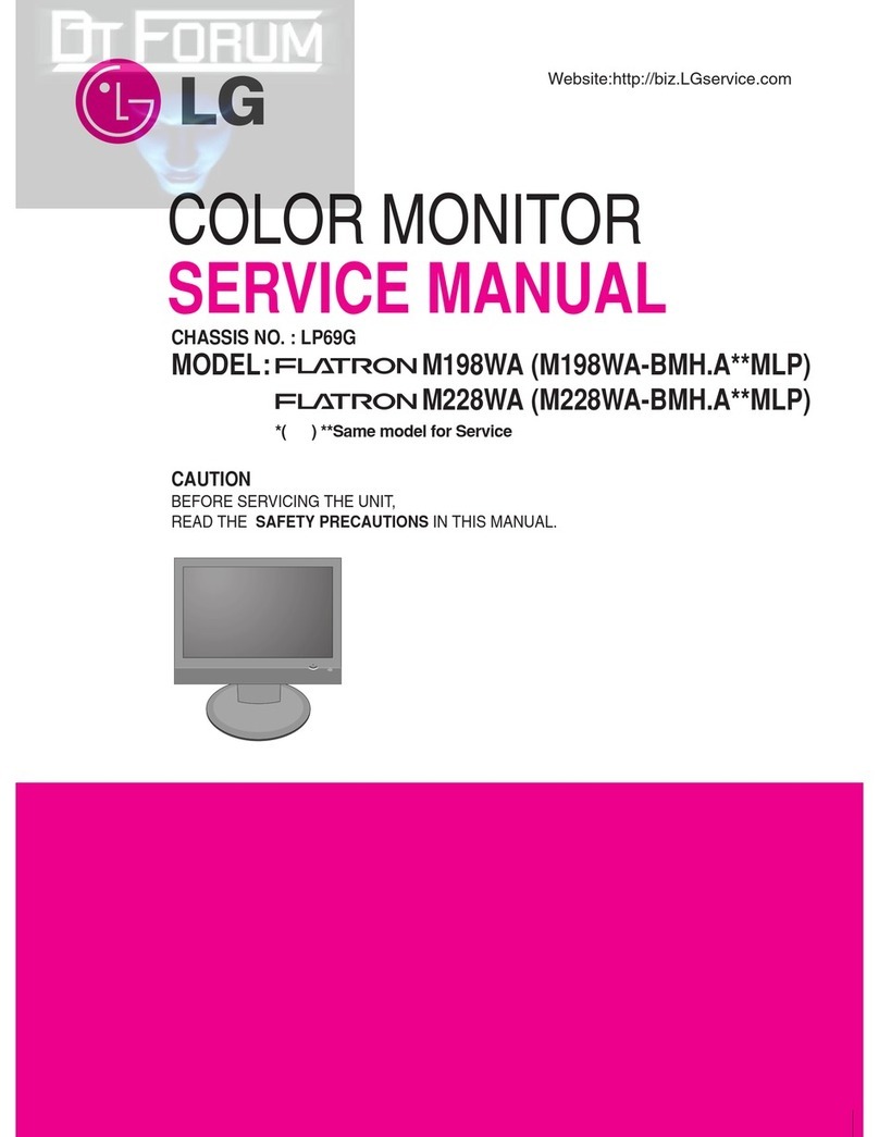 LG FLATRON User manual