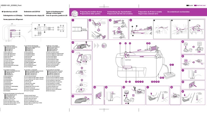 Brother SC9500 User manual