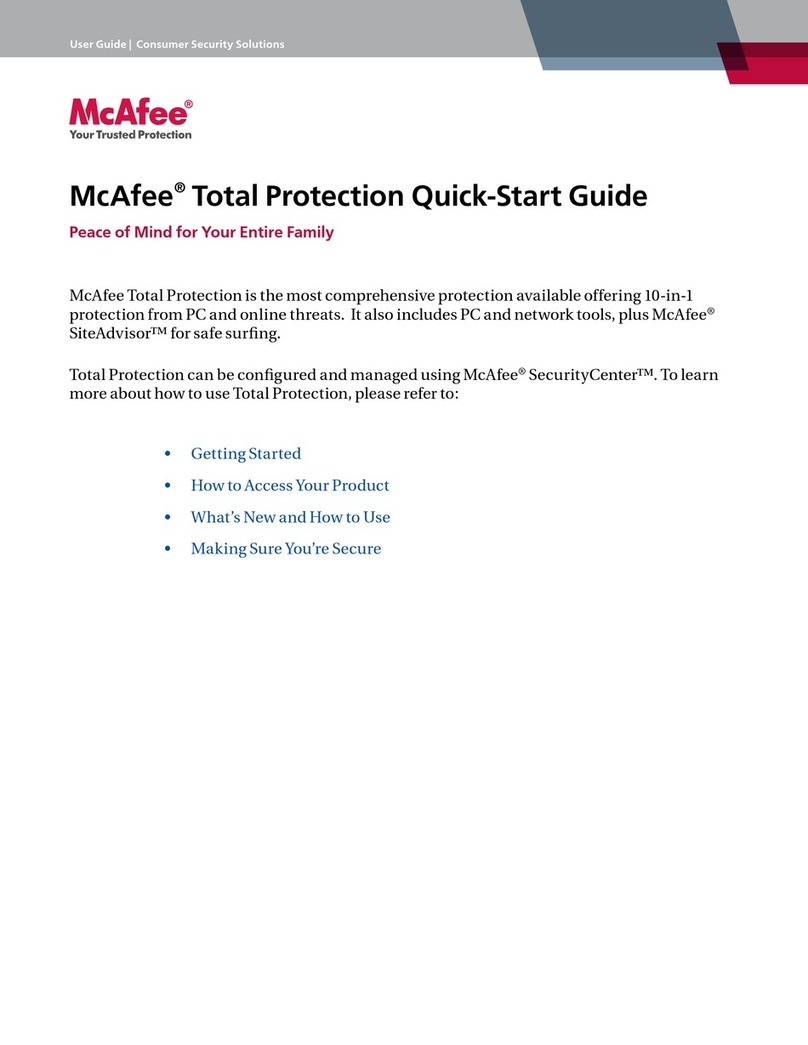 McAfee MTP08EMB3RUA - Total Protection - PC quick start guide McAfee MTP08EMB3RUA - Total Protection - PC quick start guide