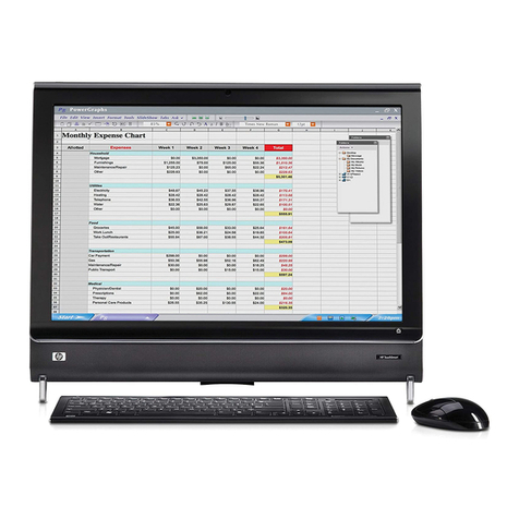 HP IQ524 - TouchSmart - 4 GB RAM User manual