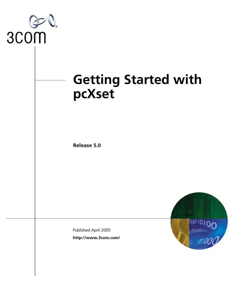 3Com pcXset - NBX - PC Getting started guide 3Com pcXset - NBX - PC Getting started guide