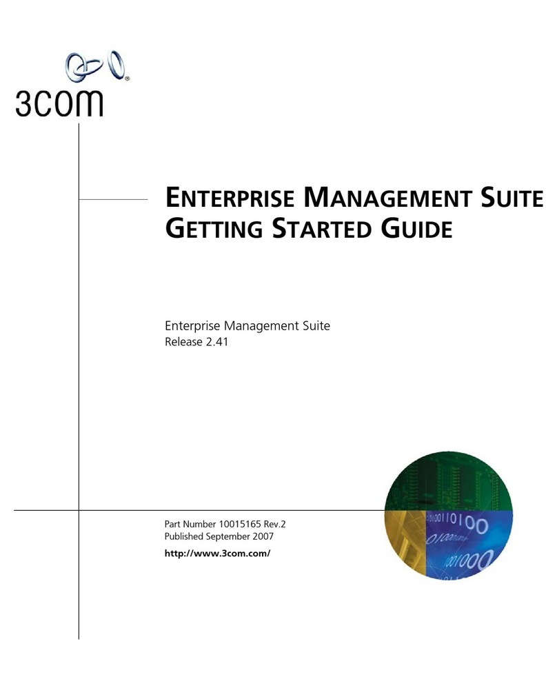 3Com 3CR15600 - Enterprise Management Suite User manual