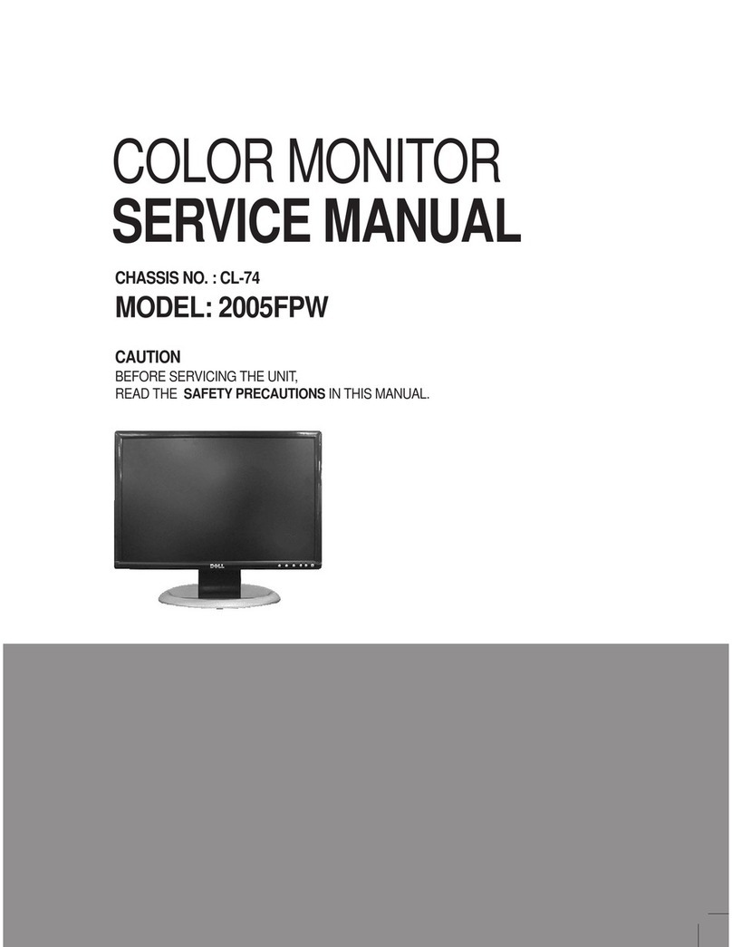 Dell 2005FPW - UltraSharp - 20.1" LCD Monitor User manual Dell 2005FPW - UltraSharp - 20.1" LCD Monitor User manual