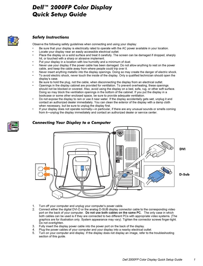 Dell 2000FP User manual