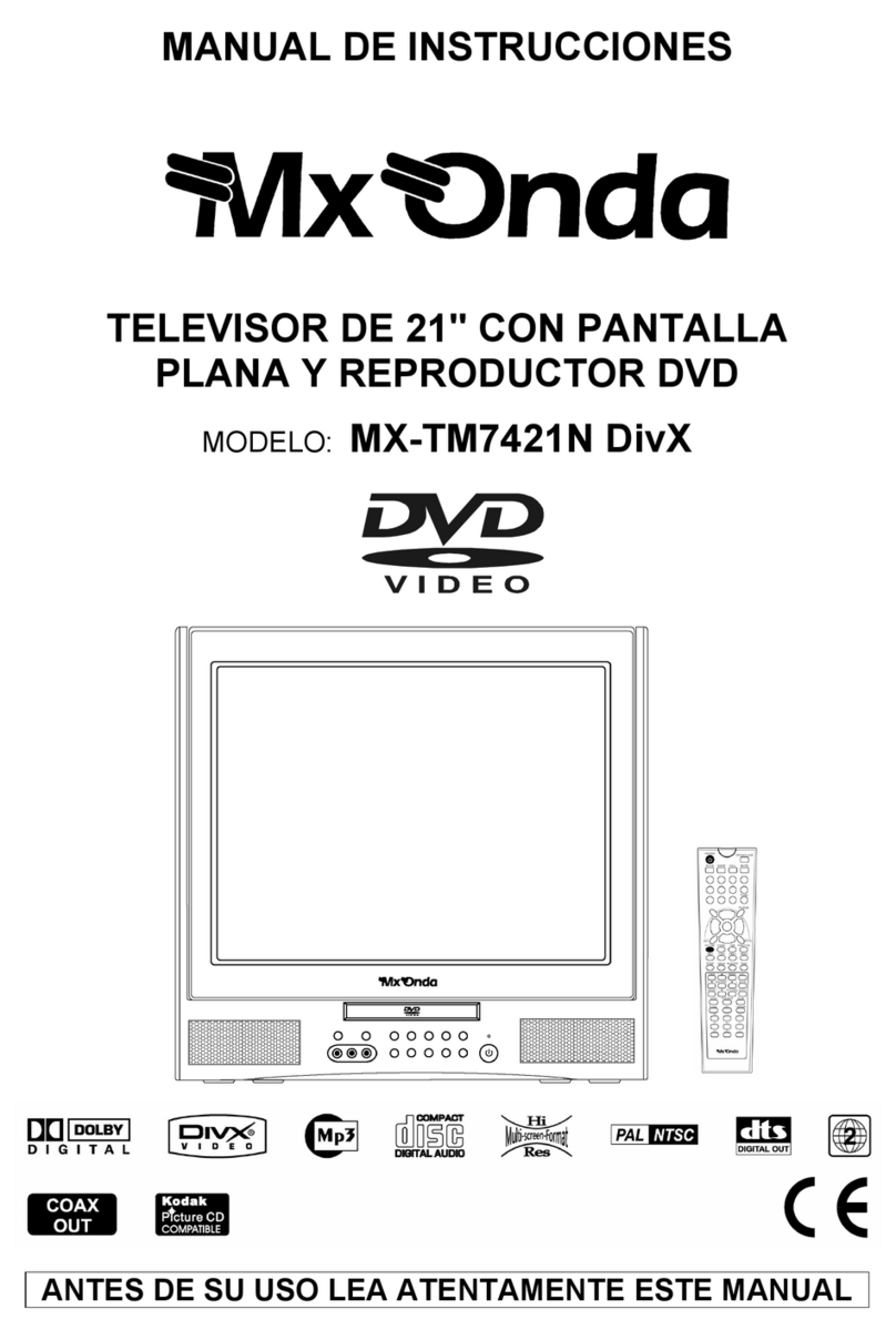 Mx Onda MX-TM7421N DivX Manual de instrucciones