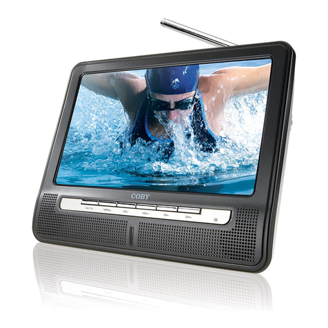 Coby TF-TV1091 - 10.2" LCD TV User manual