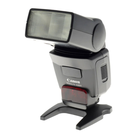 Canon 420EX - Speedlite - Hot-shoe clip-on Flash instruction manual