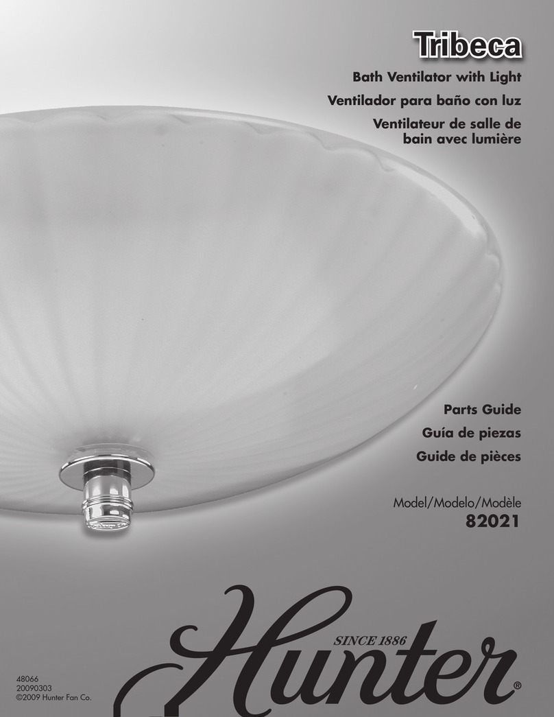 Hunter Tribeca 82021 Manual