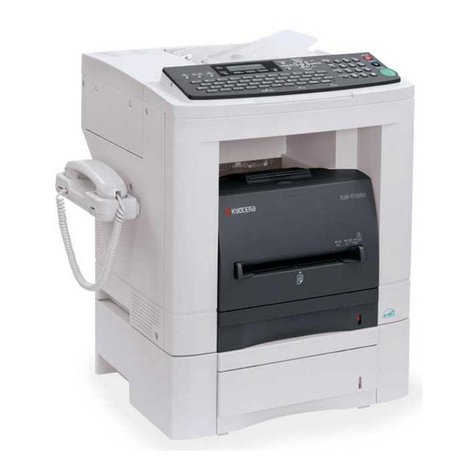 Kyocera KM-F1060 User manual