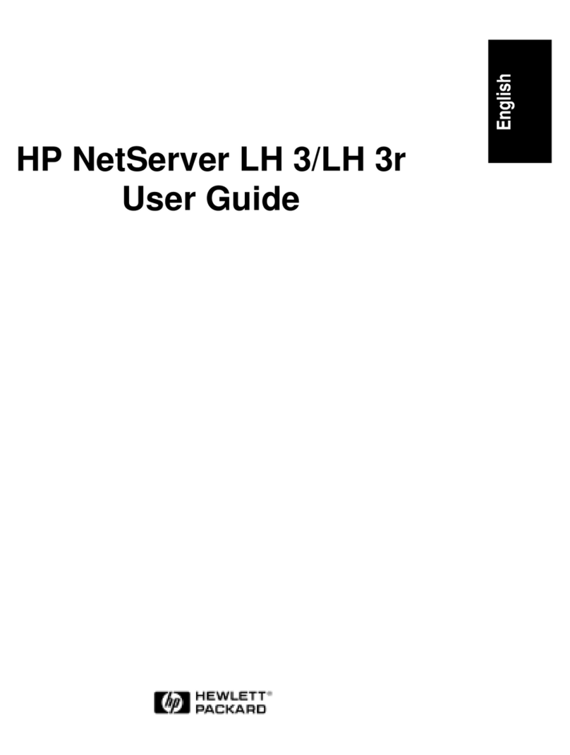 HP LC2000r - NetServer - 128 MB RAM User manual