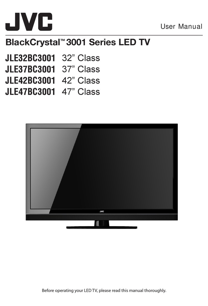 JVC BlackCrystal JLE32BC3001 User manual
