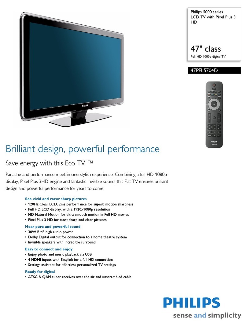Philips 47PFL5704D manual