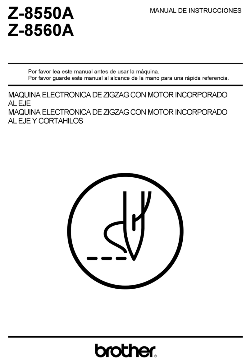 Brother Z-8560A Setup guide
