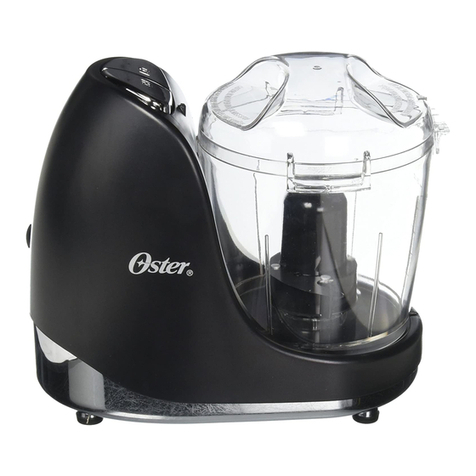 Oster 3320 User manual