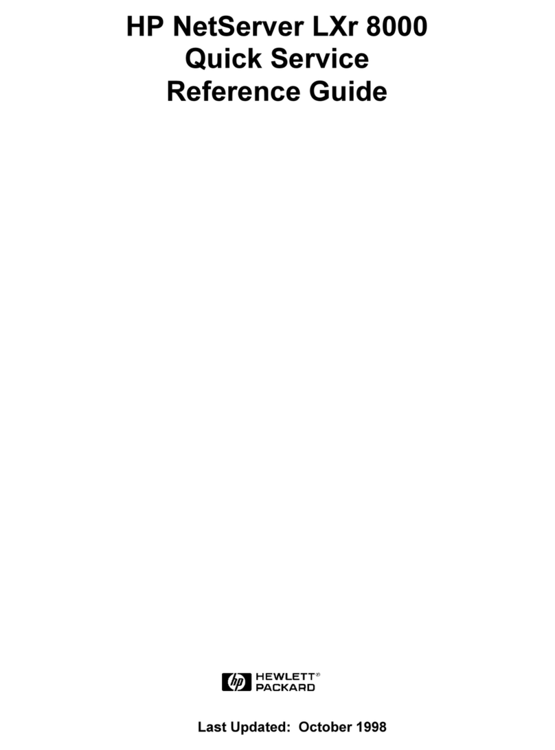 HP LC2000r - NetServer - 128 MB RAM User manual
