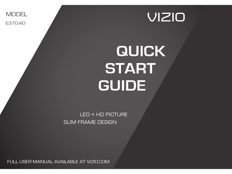 Vizio E370-A0 User manual