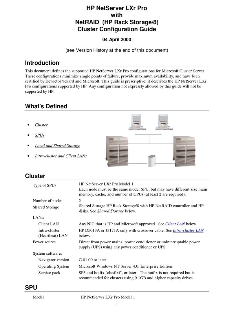 HP LC2000r - NetServer - 128 MB RAM Configuration guide