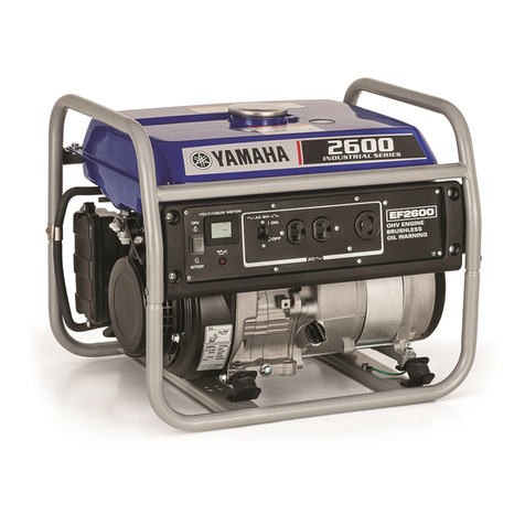 Yamaha EF2600J - Generator - 2600 Maximum AC Output owner's manual