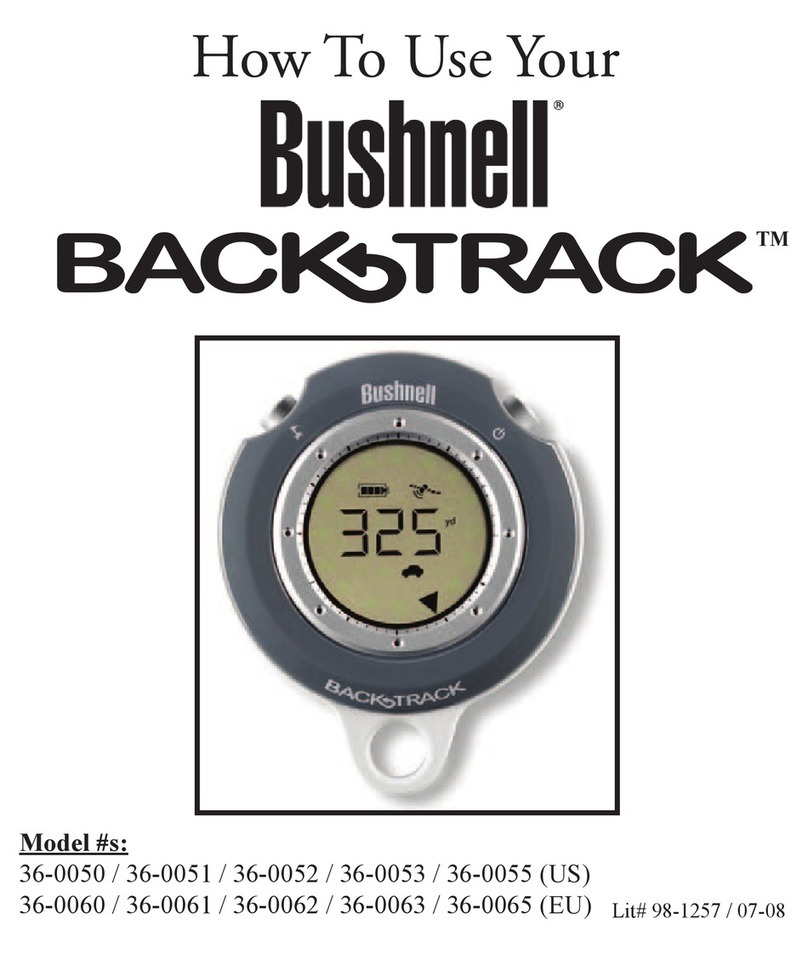 Bushnell BackTrack 36-0055 How to use Bushnell BackTrack 36-0055 How to use