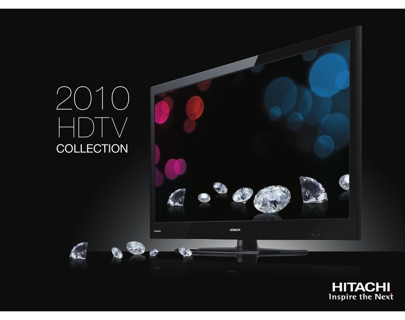 Hitachi UltraThin LE42S704 User manual