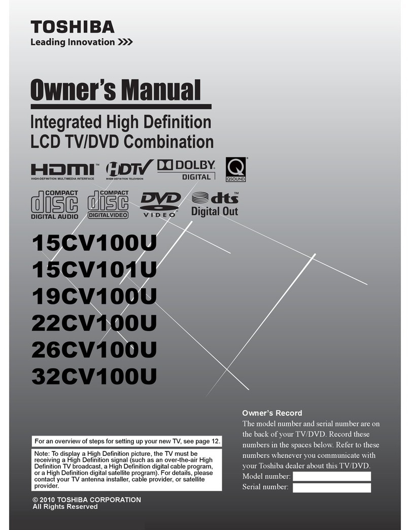 Toshiba 19C100UM User manual
