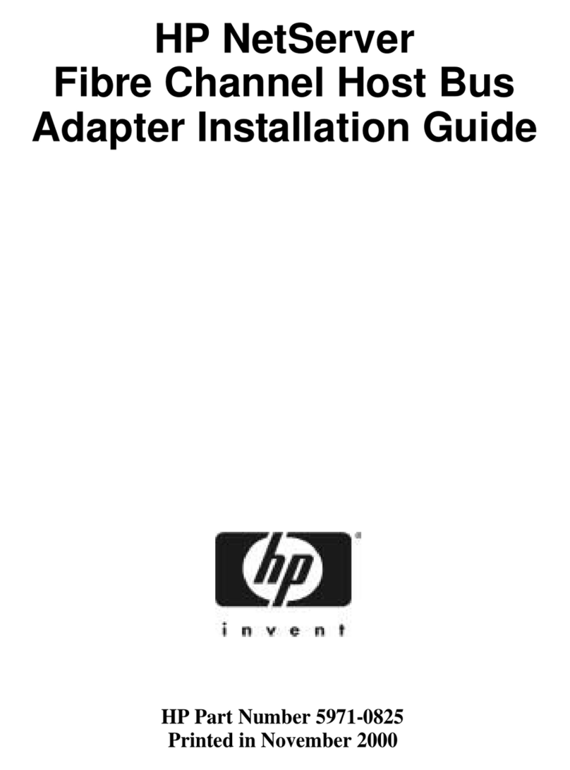HP LC2000r - NetServer - 128 MB RAM User manual