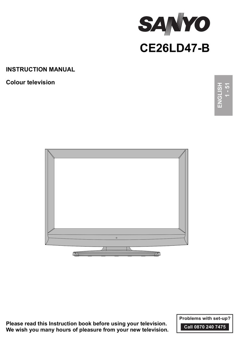 Sanyo CE26LD47-B User manual
