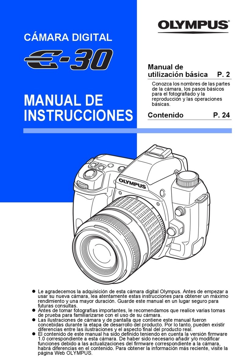 Olympus E-30 Setup guide