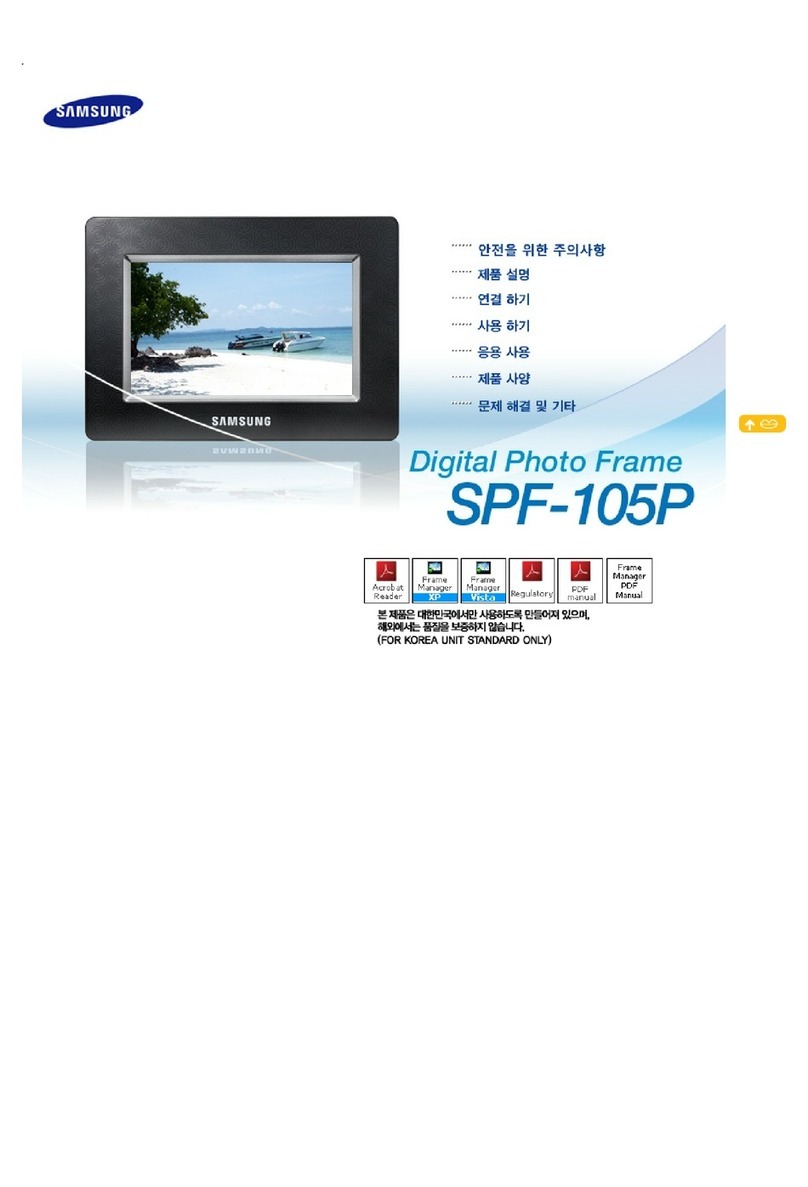 Samsung SPF-105P - Digital Photo Frame UbiSync USB Mini-PC... User manual