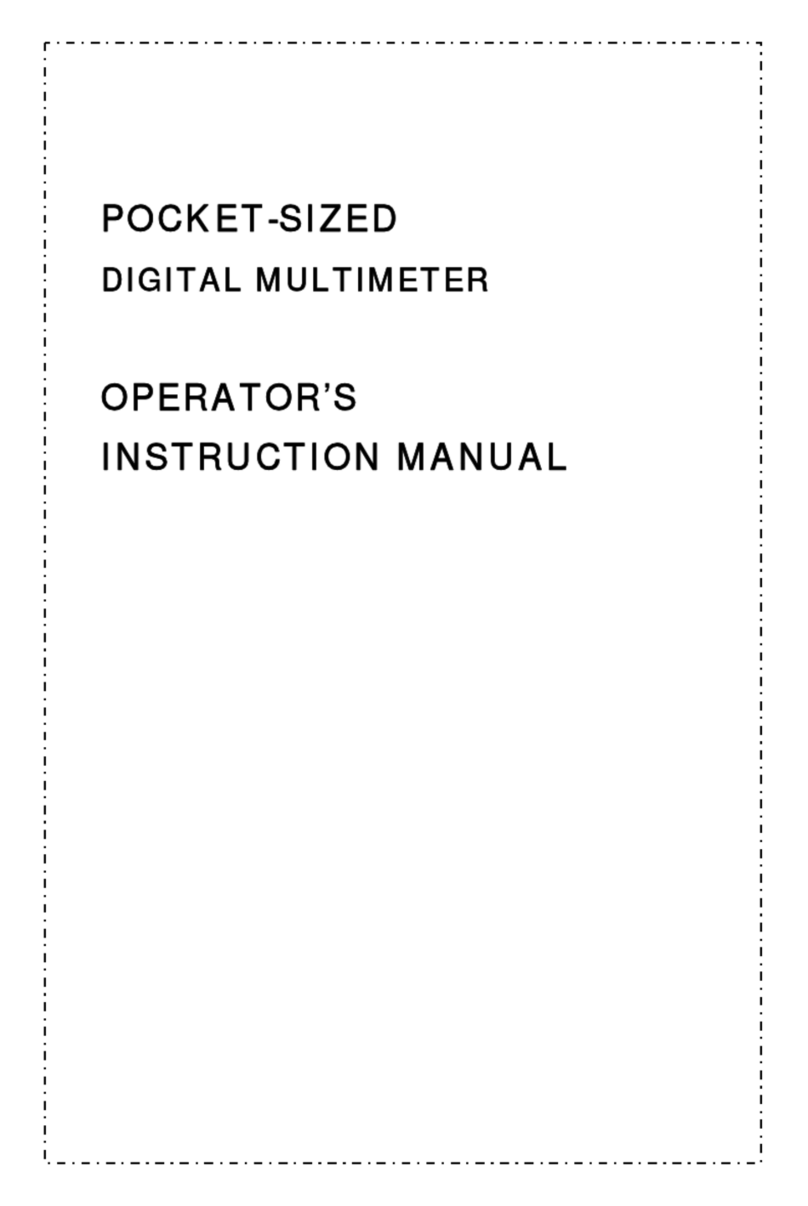 Mastech M839b User manual
