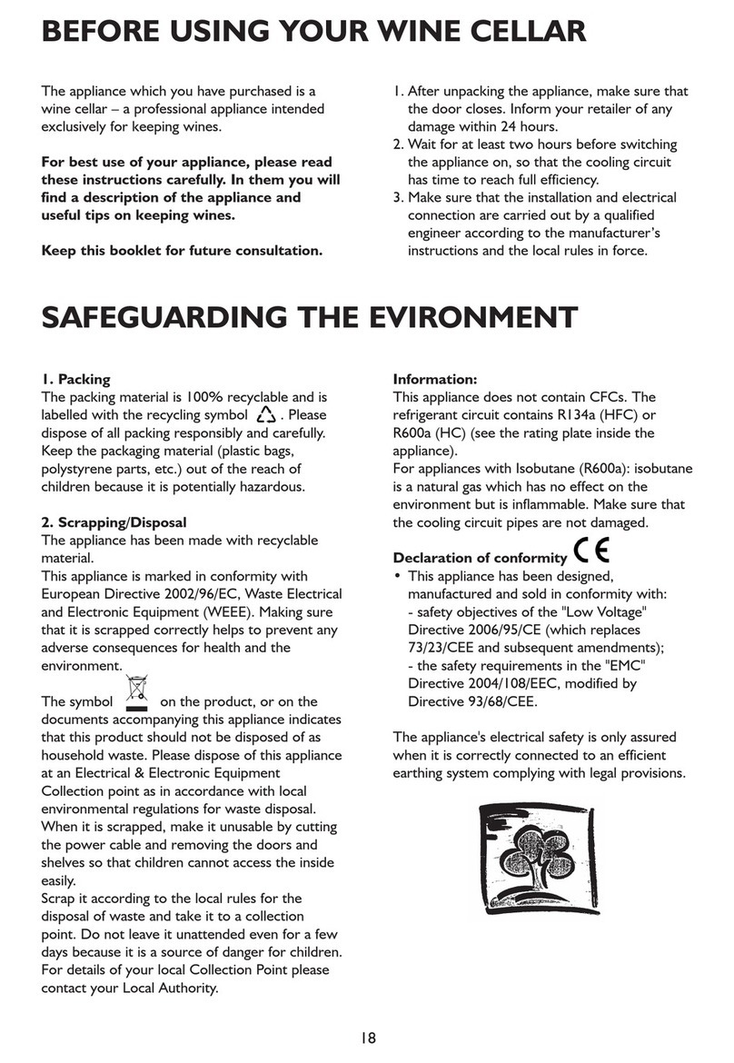 Whirlpool ARC 229 Declaration of conformity Whirlpool ARC 229 Declaration of conformity