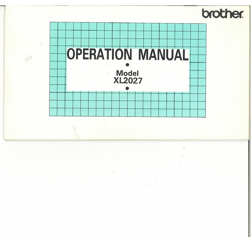 Brother XL-2027 User manual