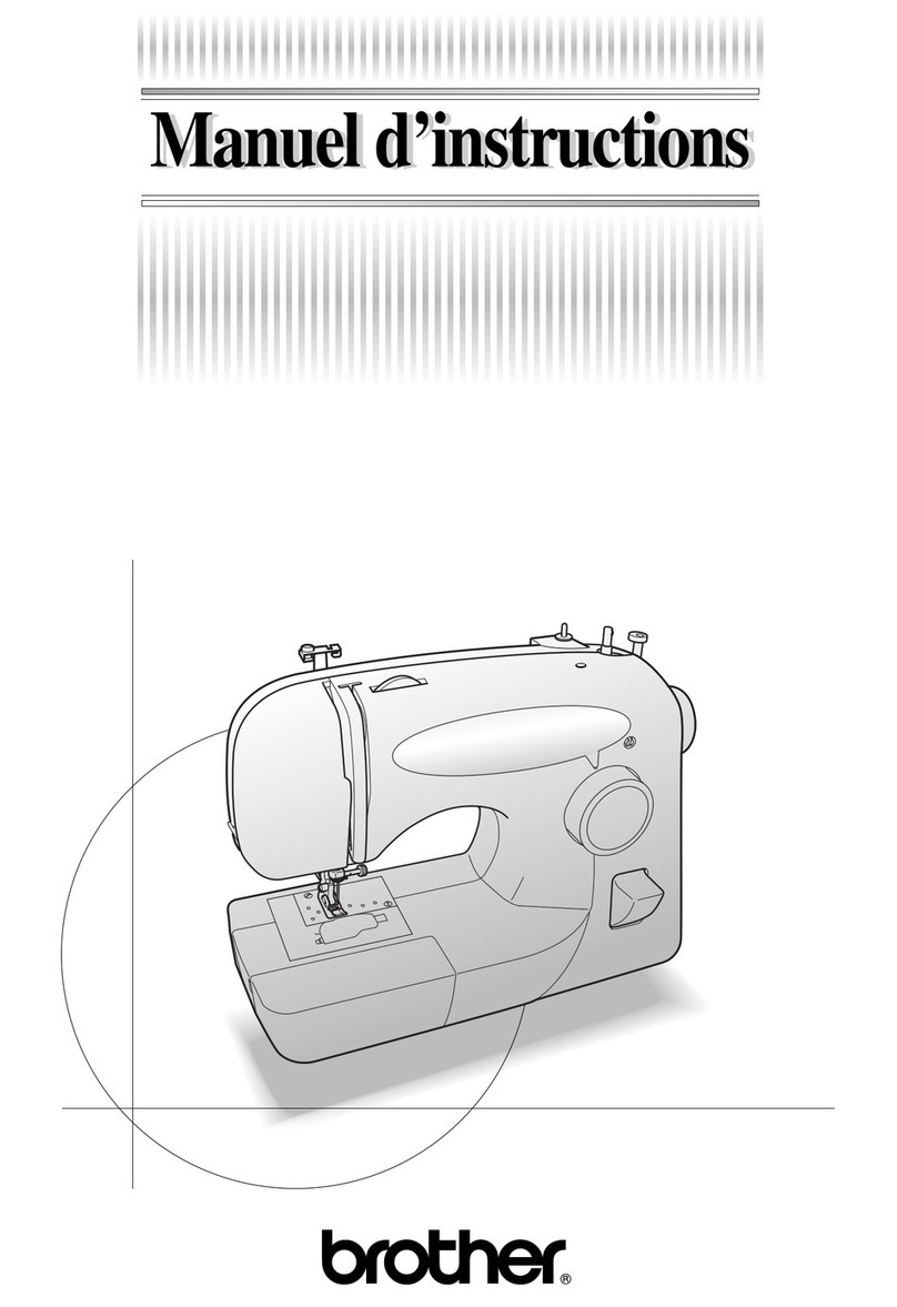 Brother XL-2121 Mounting instructions