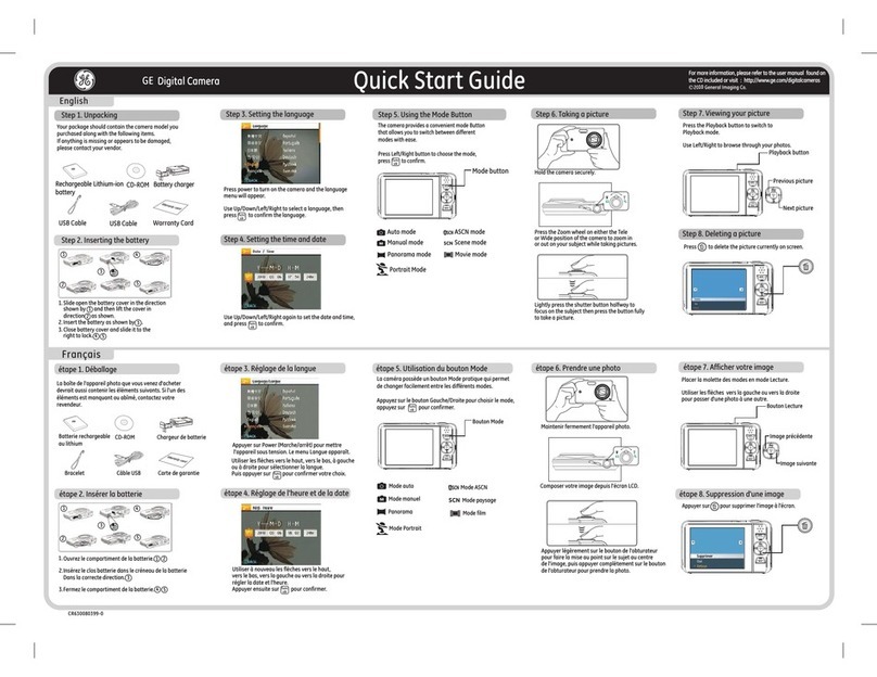 GE E1680W User manual