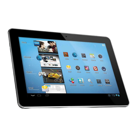 Coby Kyros MID1048 User manual